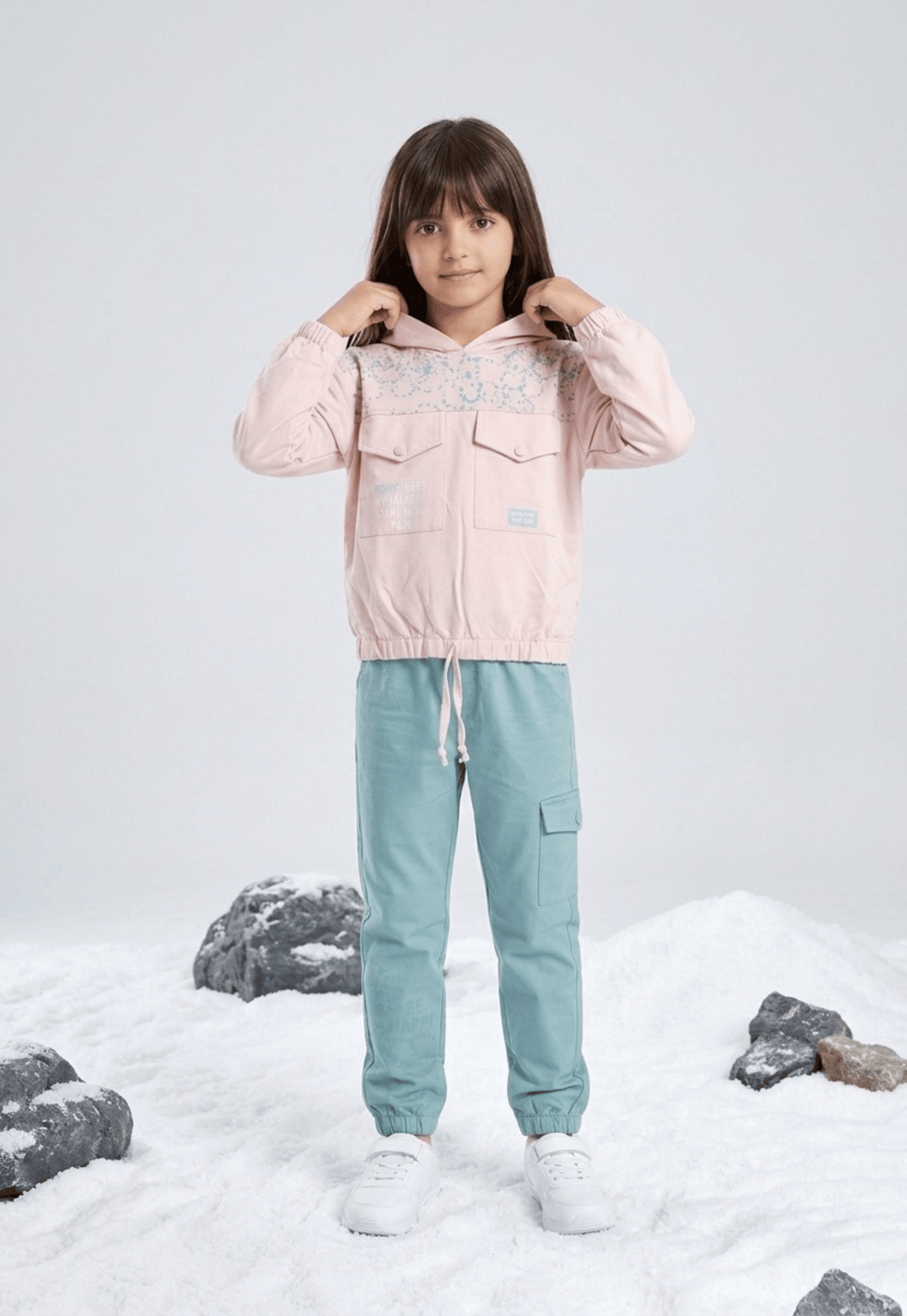 Girls' 3-piece pajama set (857)