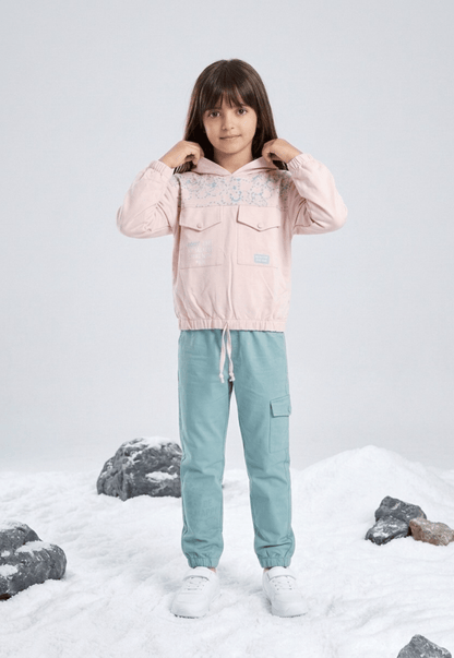 Girls' 3-piece pajama set (857)