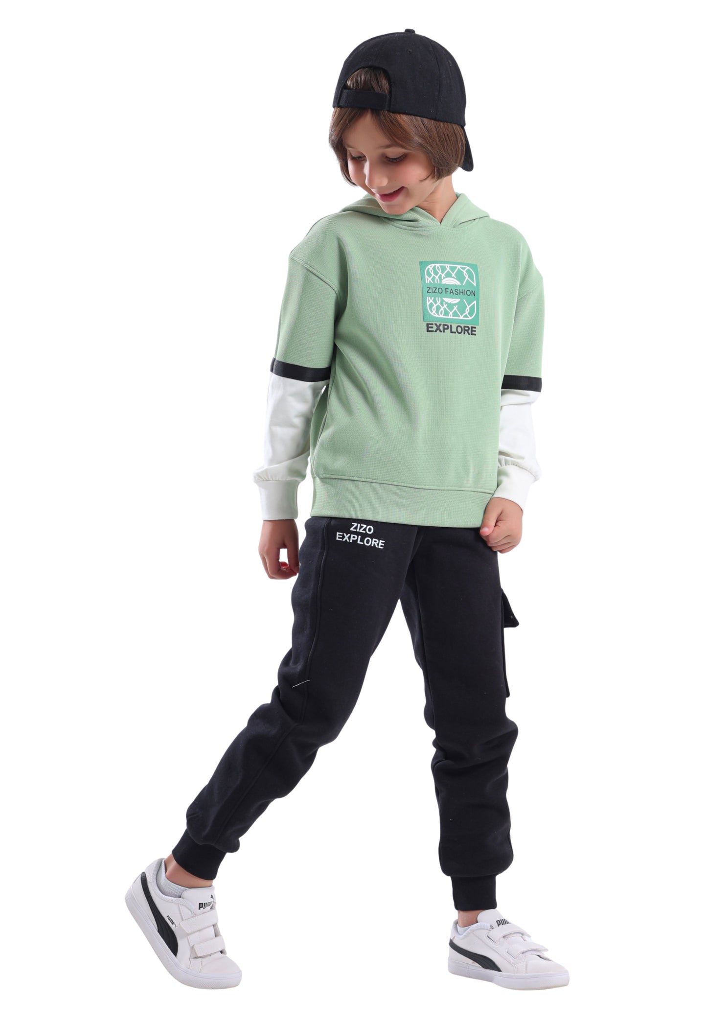 Boys' two-piece tracksuit (878)