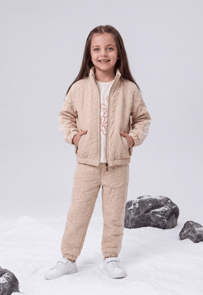 Girls' winter pajamas, 3 pieces (819)
