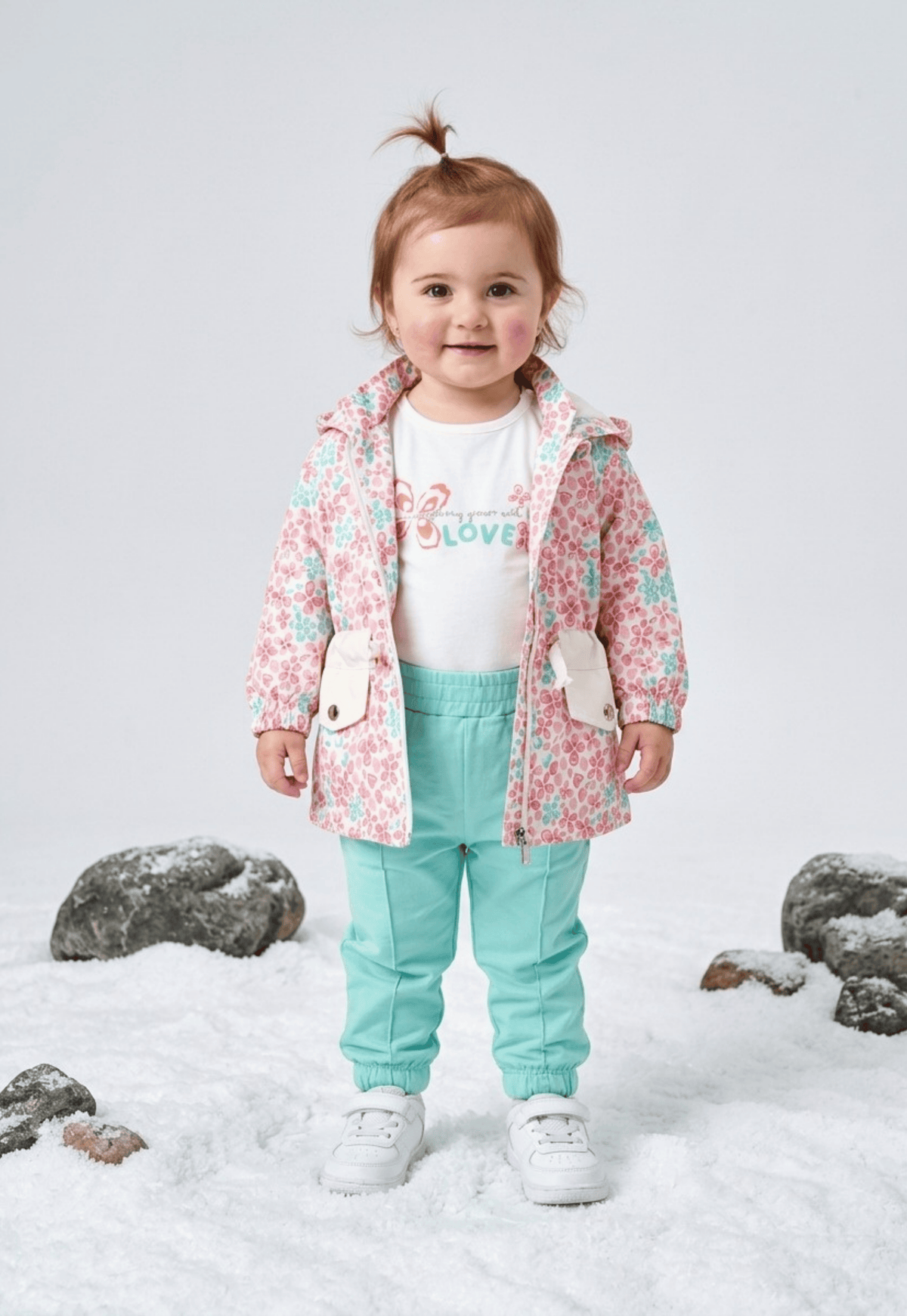 Baby girl winter set, 3 pieces (1061)