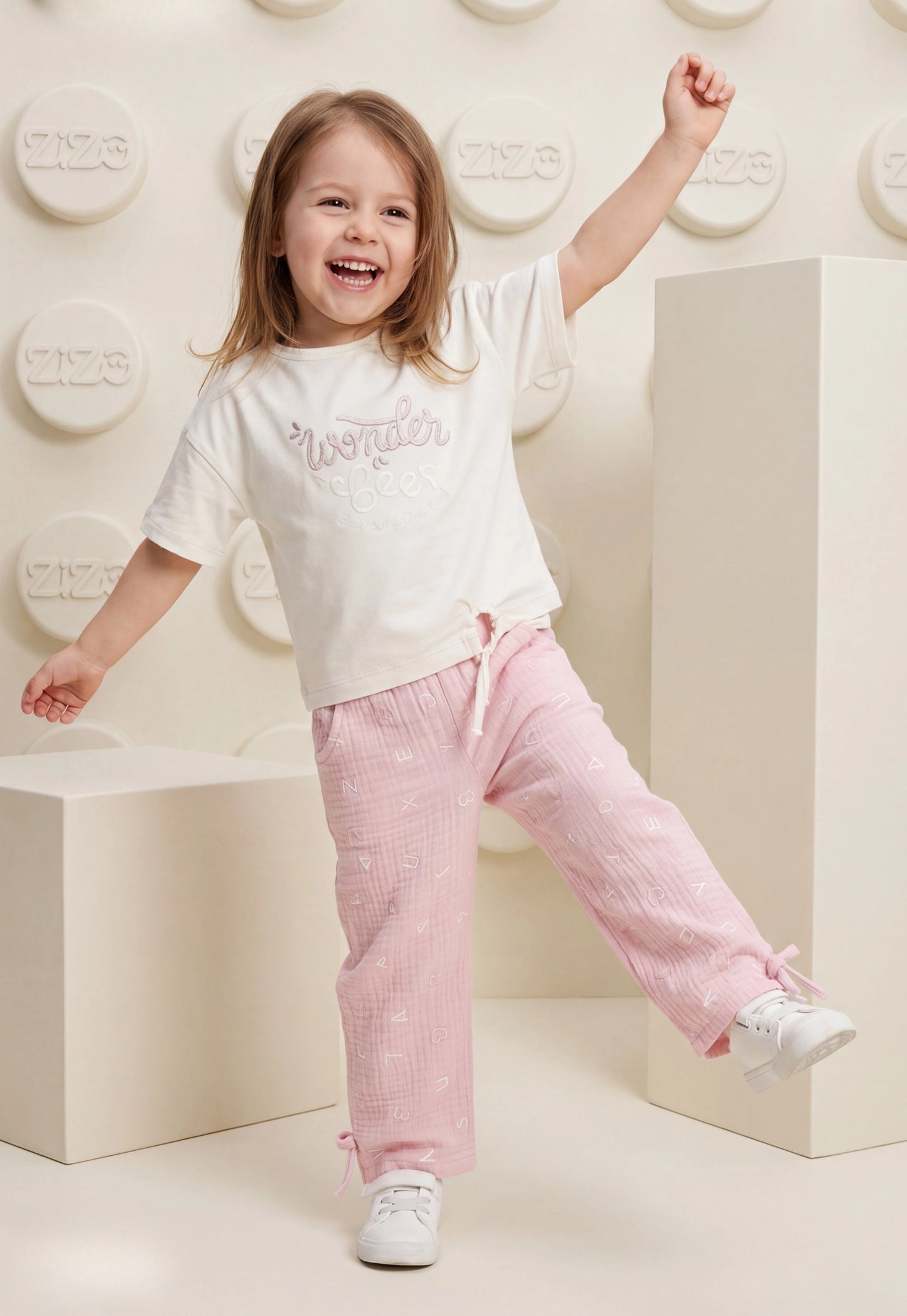 Girls' pajama set is designed for ages 6 to 12 years 745