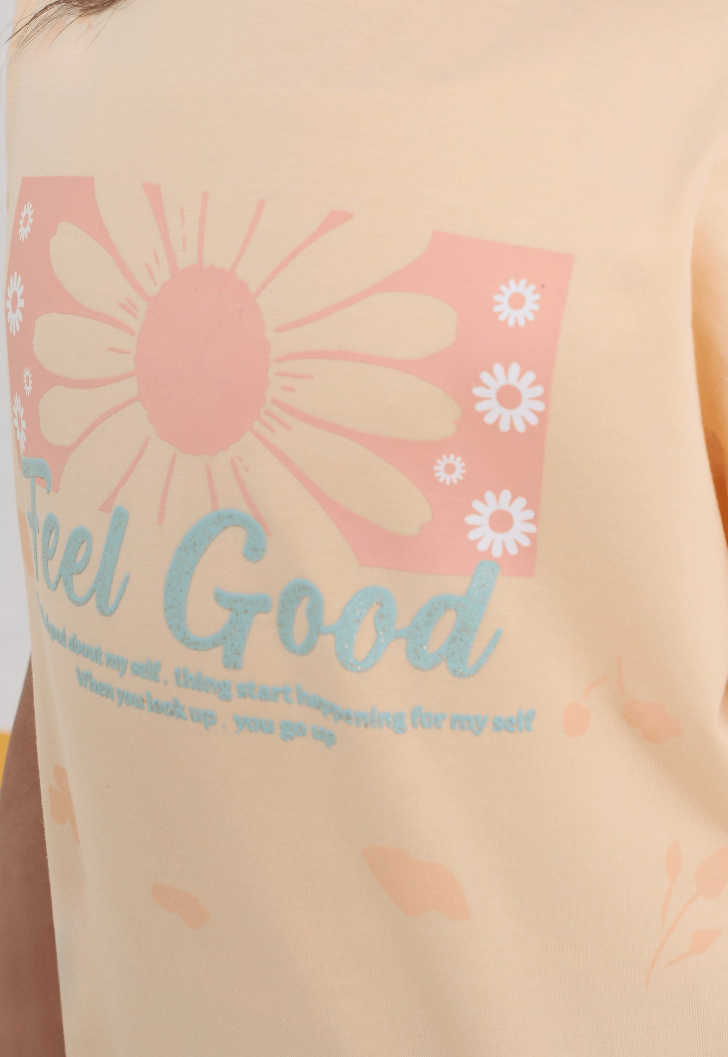Girls' pajama set is designed for ages 6 to 12 years 745