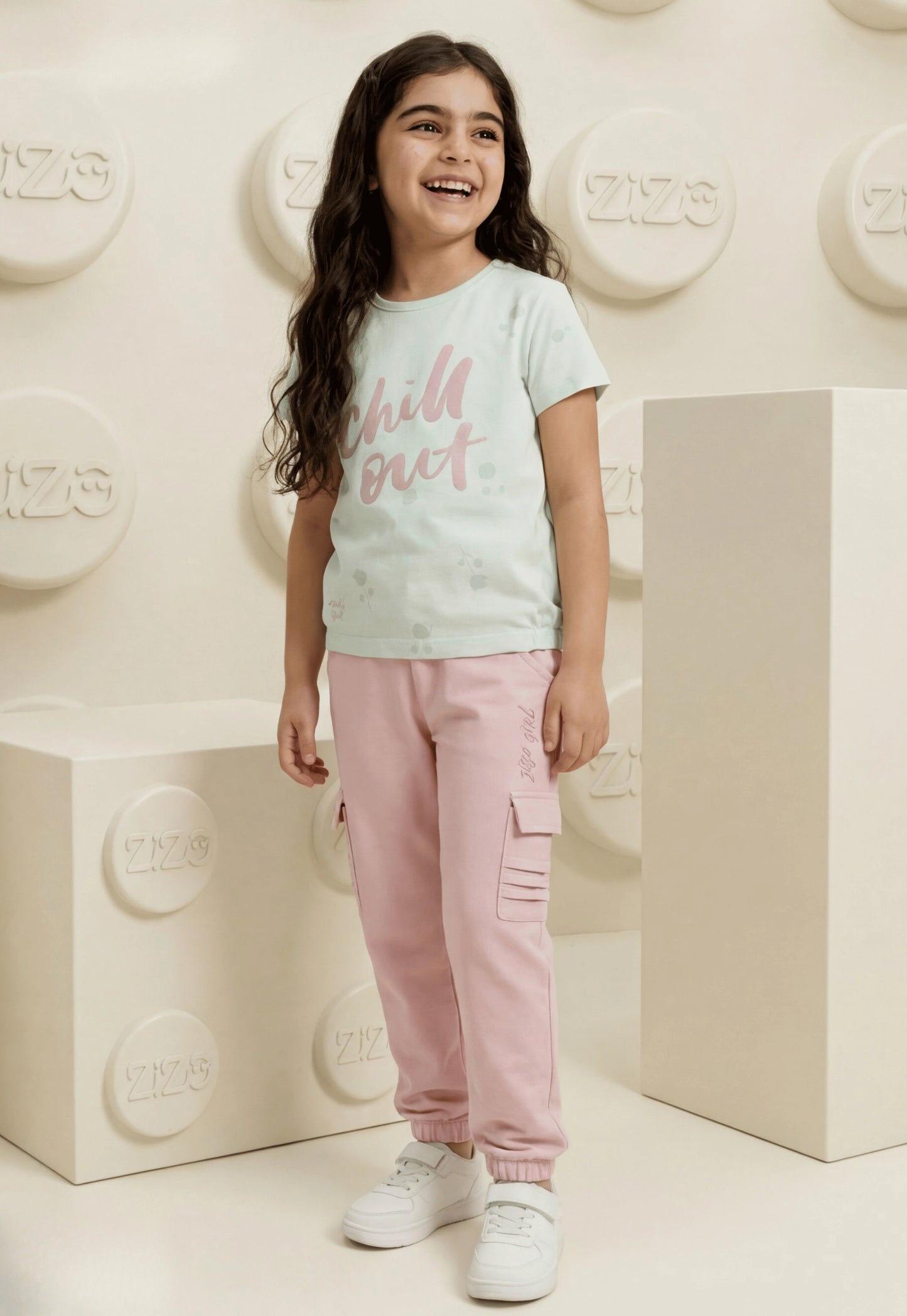 Girls' pajama set is designed for ages 6 to 12 years 745