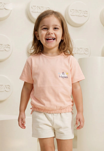 Girls' pajama set is designed for ages 6 to 12 years 745