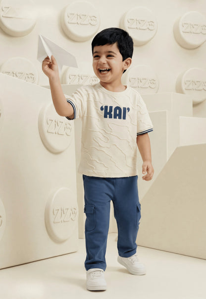 Summer two-piece boys' set, 100% cotton (Summer Breeze Set)