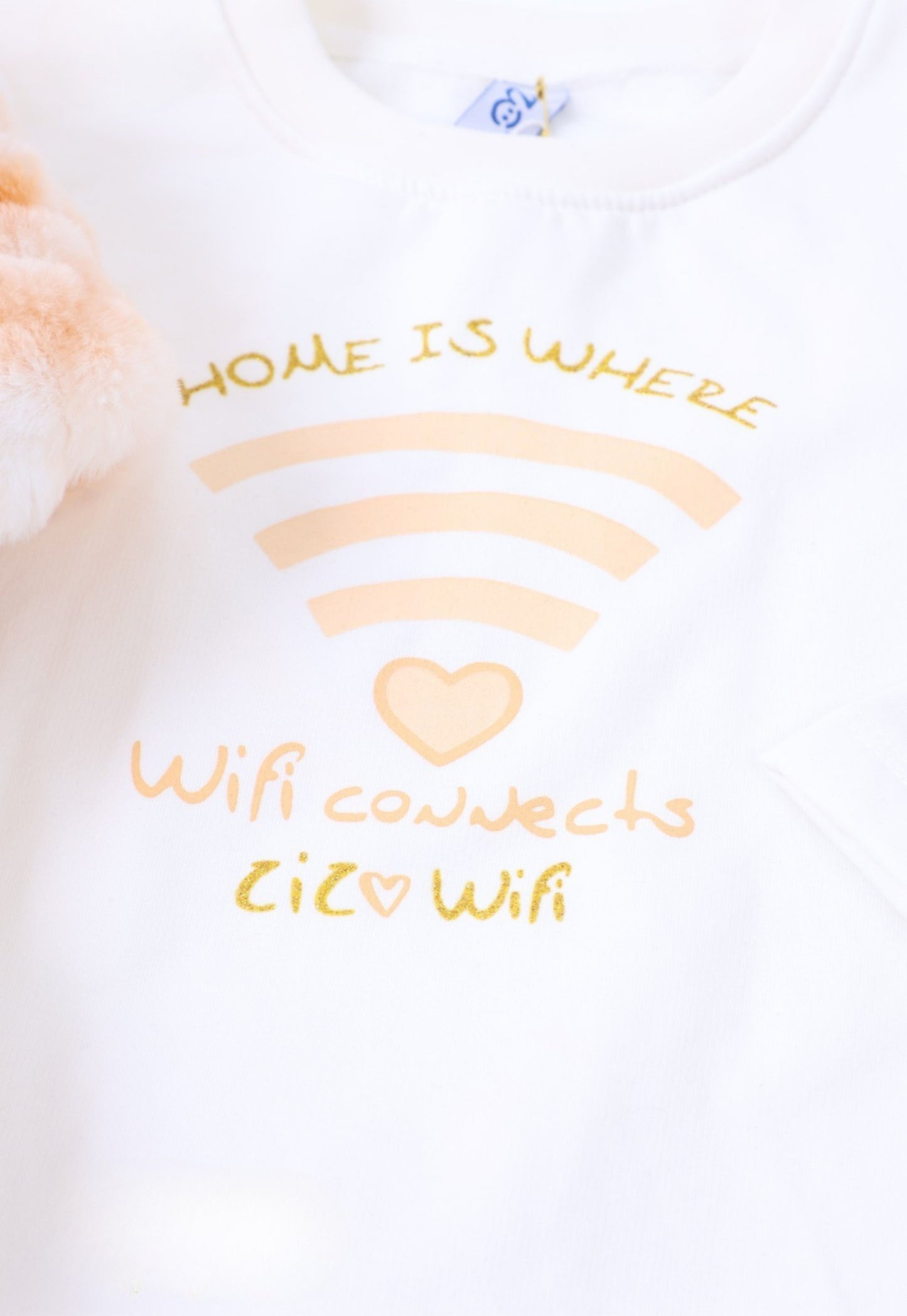 بيجاما بناتي فرو صناعي من 3 قطع (807)