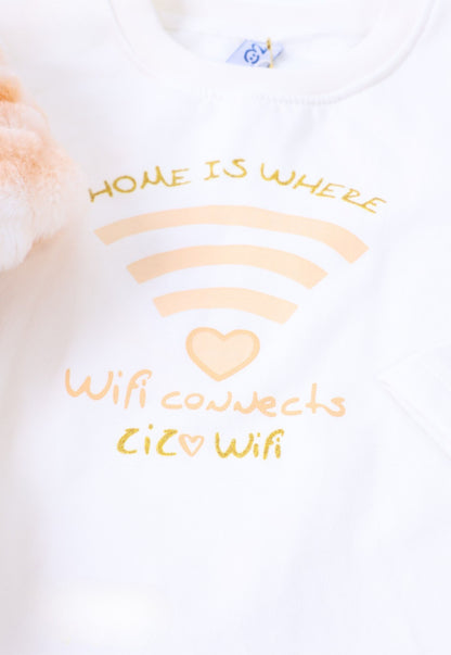 بيجاما بناتي فرو صناعي من 3 قطع (807)