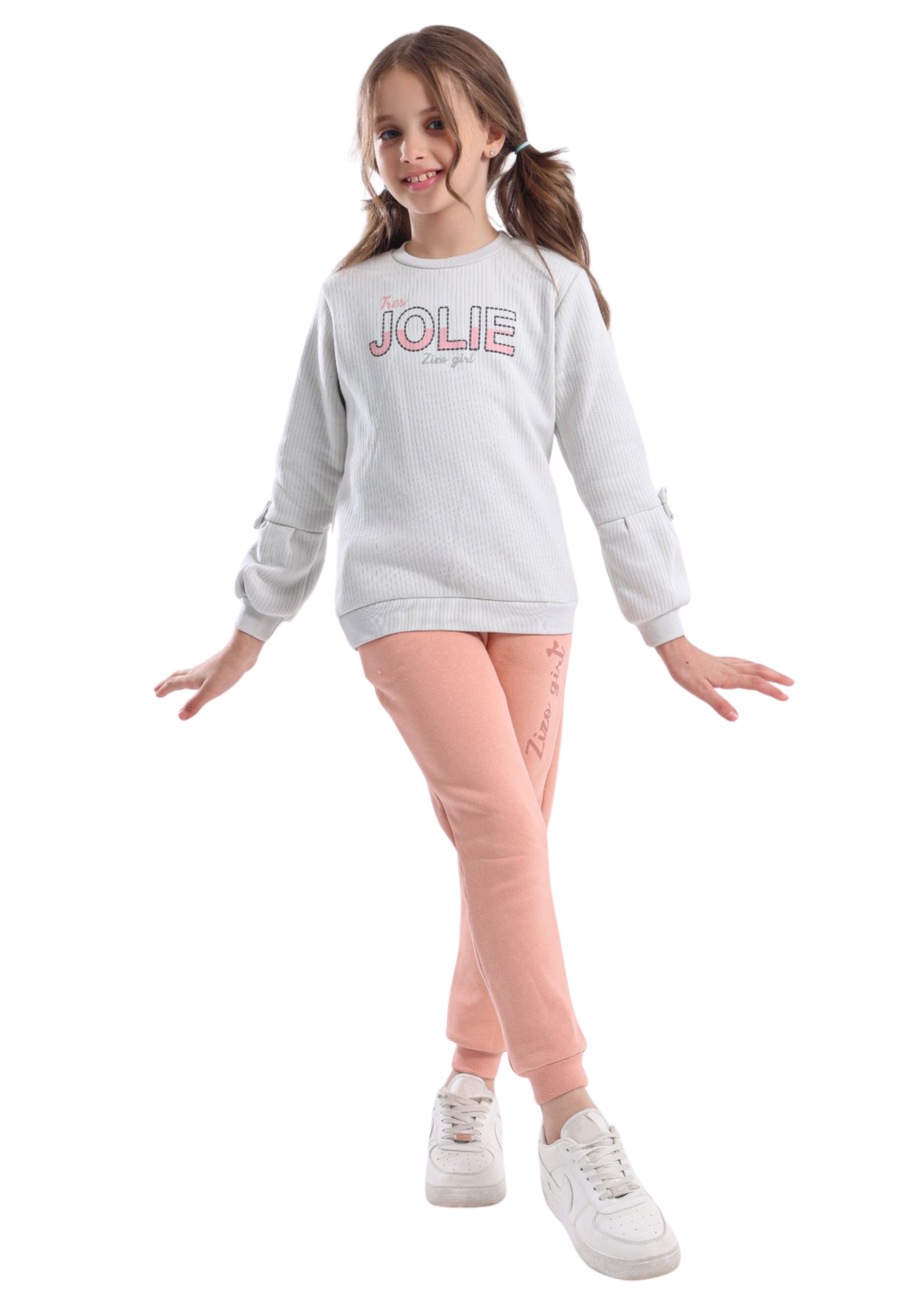 بيجاما بناتي مبطنة من قطعتين (844)