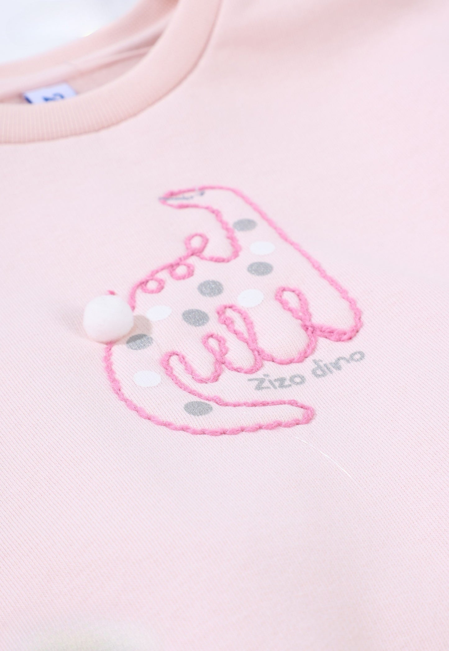 Girls' cotton two-piece pajamas (1027)