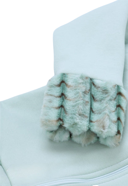 Girls' padded pajamas, 3 pieces (811)