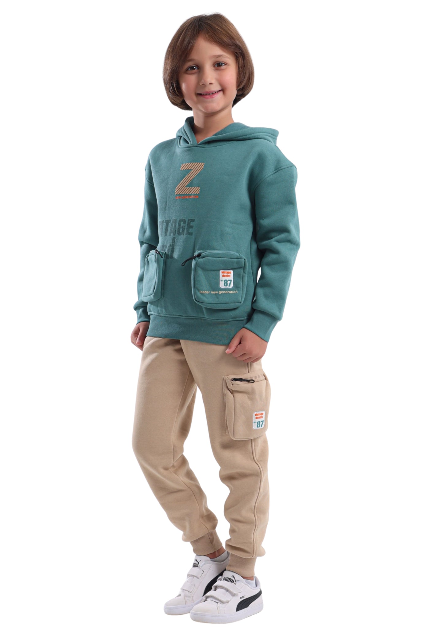 Boys' winter tracksuit, two pieces (863)