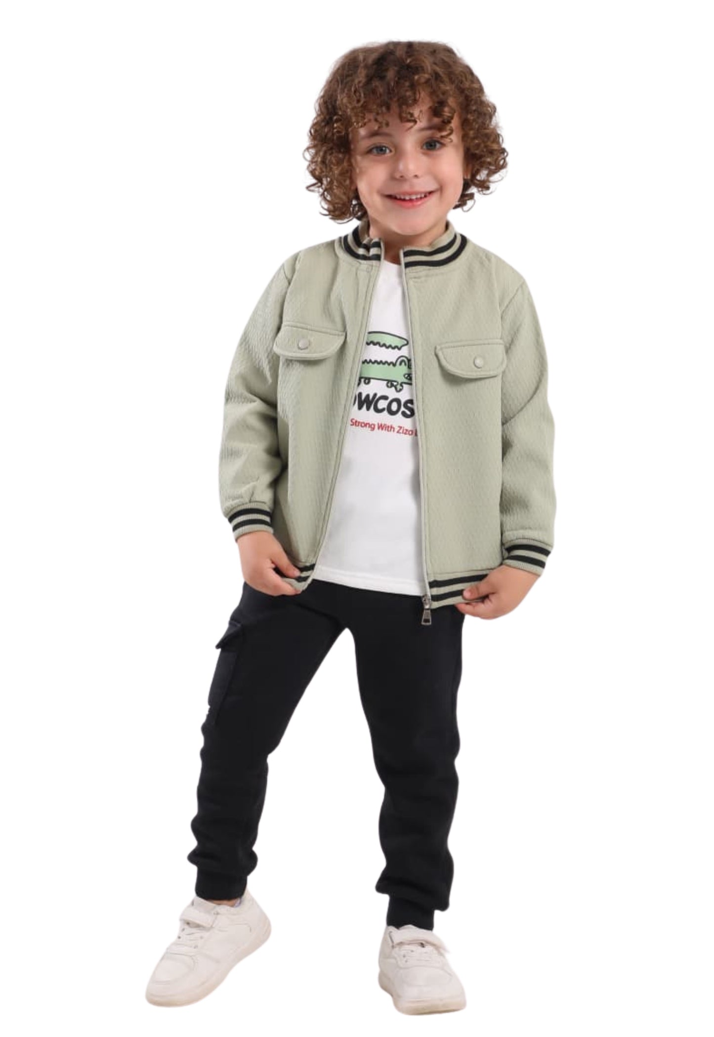 Boys' winter tracksuit, 3 pieces (873)