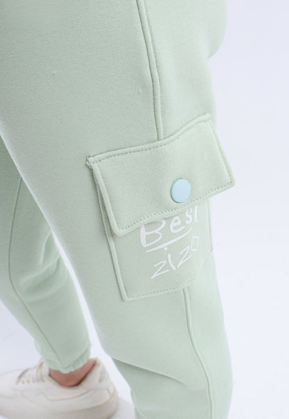 Girls' padded 3-piece pajama set (851)