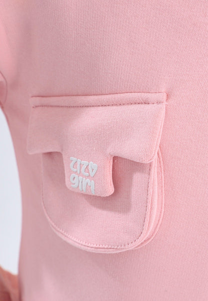 بيجاما بناتي بجيوب من قطعتين (848)