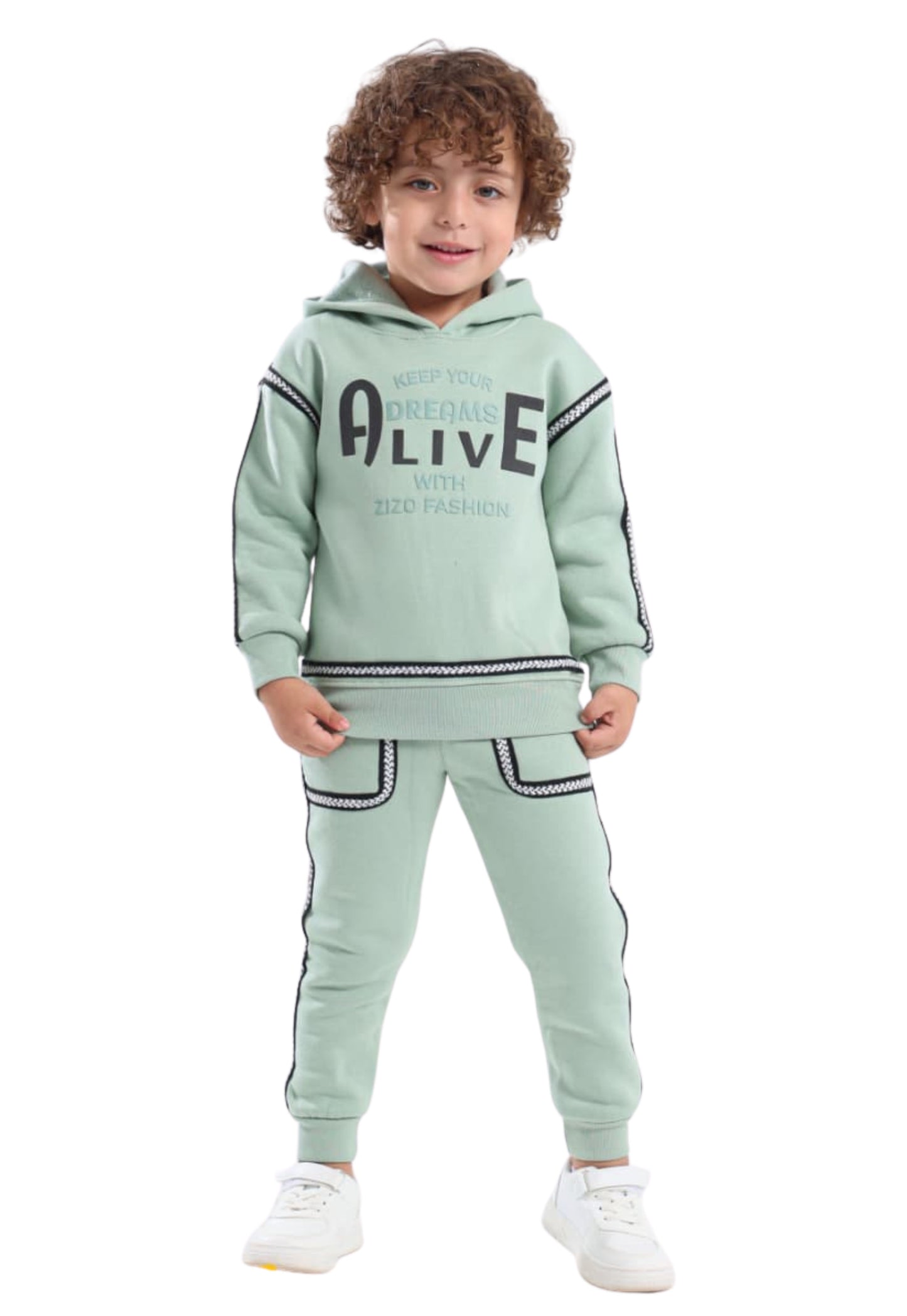 Boys' winter tracksuit, 2 pieces (821)