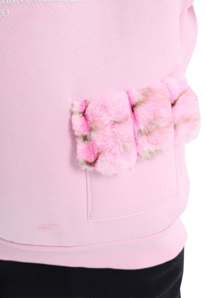 Girls' printed pajamas with a unique design, two pieces (816)