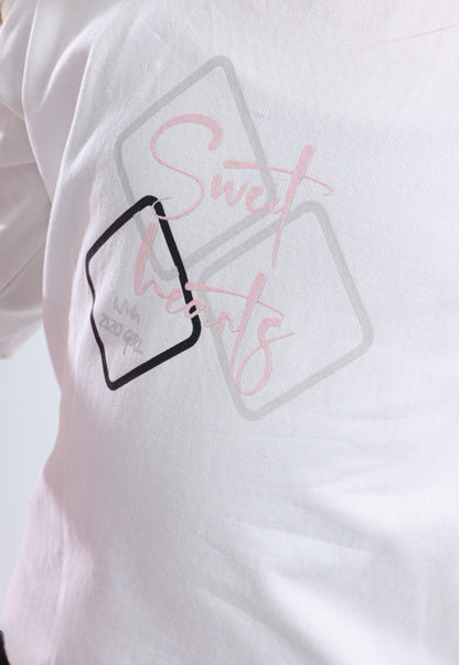 Girls' padded 3-piece pajama set (851)