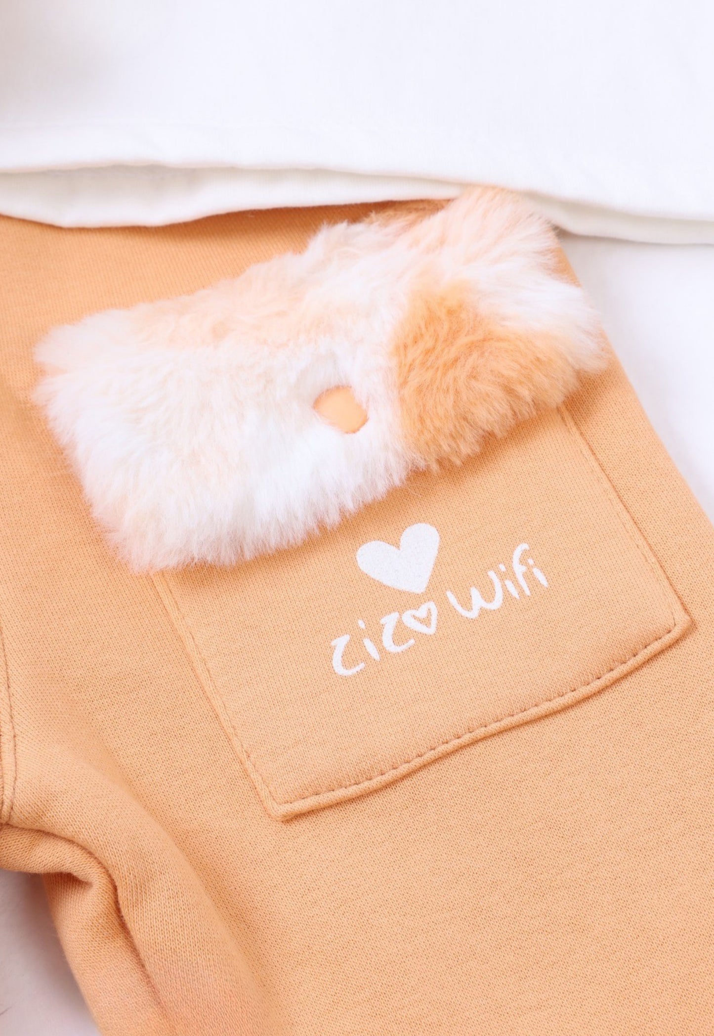 بيجاما بناتي فرو صناعي من 3 قطع (807)