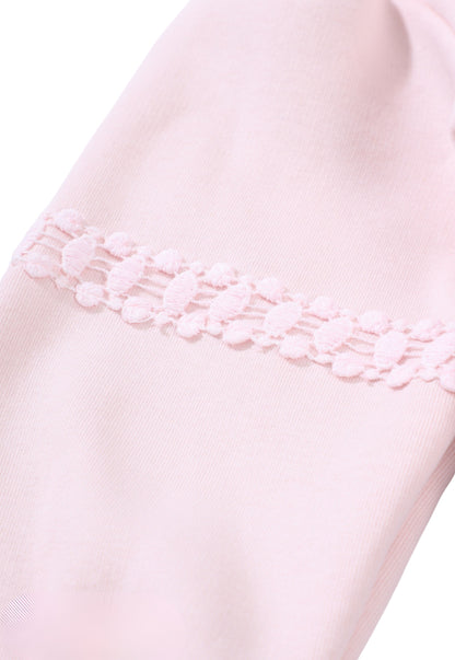 Girls' cotton two-piece pajamas (1027)